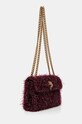 Kabelka Kurt Geiger London FABRIC KENSINGTON 3588154999 burgundské AW24