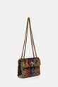 Сумочка из велюра Kurt Geiger London FABRIC KENSINGTON 3574669789 мультиколор AW24
