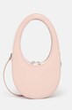Kabelka Coperni Gloss Crossbody Mini Swipe Bag usňová koža ružová COPBA38BISF6002