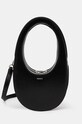 Kožená kabelka Coperni Crossbody Mini Swipe Bag hladký černá COPBA38BIS405