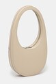 Kožená kabelka Coperni Swipe Bag COPBA01405 béžová AW24