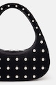 Αξεσουάρ Τσάντα Coperni Studded Crossbody Baguette Swipe Bag COPBA60STF9003 μαύρο