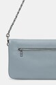 Akcesoria ZADIG&VOLTAIRE torebka skórzana LWBA00001 niebieski