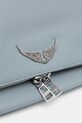Δερμάτινη τσάντα ZADIG&VOLTAIRE μπλε LWBA00001