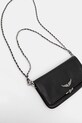 ZADIG&VOLTAIRE poseta de piele LWBA00001 negru AA00