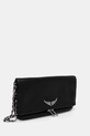 Accesorii ZADIG&VOLTAIRE poseta de piele LWBA00001 negru