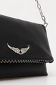 Шкіряна сумочка ZADIG&VOLTAIRE чорний LWBA00009