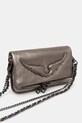 Δερμάτινη τσάντα ZADIG&VOLTAIRE LWBA02561 ασημί AW24
