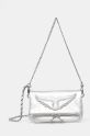 ZADIG&VOLTAIRE borsa a mano in pelle no argento LWBA02561