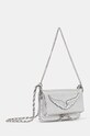 ZADIG&VOLTAIRE torebka skórzana LWBA02561 srebrny AW24