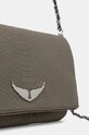 Accesorii ZADIG&VOLTAIRE poseta de piele LWBA02223 verde