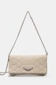 ZADIG&VOLTAIRE borsa a mano in pelle pelle fiore beige LWBA02581