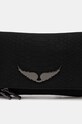 Accesorii ZADIG&VOLTAIRE poseta de piele LWBA02229 negru