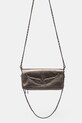 Δερμάτινη τσάντα ZADIG&VOLTAIRE LWBA02551 ασημί AW24