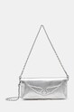Kožená kabelka ZADIG&VOLTAIRE přírodní kůže stříbrná LWBA02551