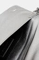 Kožená kabelka ZADIG&VOLTAIRE LWBA02551 stříbrná