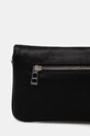 Kožená listová kabelka ZADIG&VOLTAIRE čierna LWBA02466