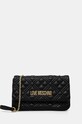 Torba Love Moschino bez uzorka crna JC4097PP0L