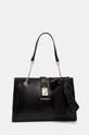 Torba Love Moschino bez uzorka crna JC4395PP0L