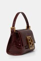 Kožená kabelka By Far Fran MWBTH001CL033BR045PL burgundské AW24