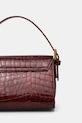 Δερμάτινη τσάντα By Far Fran μπορντό MWBTH001CL033BR045PL