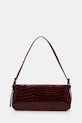 By Far torebka skórzana Dulce skóra licowa bordowy MWBSB009CL033BR045PL