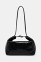 Kožená kabelka By Far Bea přírodní kůže černá MWBSB052LL002BK001PL