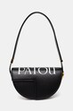 Patou poseta de piele nu incape in A4 negru BA0015000