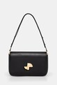 Patou poseta de piele uni negru BA0175000