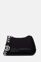 Torba Karl Lagerfeld Jeans premalo za format A4 crna 246J3018