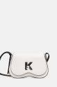 Karl Lagerfeld Jeans borsetta applique bianco 246J3035