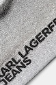 Karl Lagerfeld Jeans poseta argintiu 246J3054