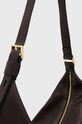 AllSaints bőr táska HALF MOON barna W052XB