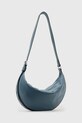 Kožna torba AllSaints HALF MOON W052XB plava AW25