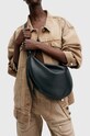 AllSaints torebka skórzana HALF MOON W052XB