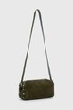 AllSaints geanta de mana din piele intoarsa MIRO W065XB verde AW24
