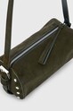 AllSaints geanta de mana din piele intoarsa MIRO W065XB verde