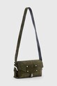 Akcesoria AllSaints torebka zamszowa MIRO W066XB zielony