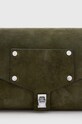 AllSaints geanta de mana din piele intoarsa MIRO verde W066XB