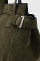 Torbica iz semiša AllSaints PEREZ W070XB zelena