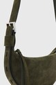 Τσάντα σουέτ AllSaints HALF MOON πράσινο W233XB