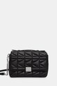 Karl Lagerfeld borsa a mano in pelle applique nero 246W3086