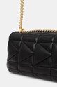 Karl Lagerfeld torebka skórzana czarny 246W3089