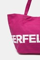 Akcesoria Karl Lagerfeld torebka bawełniana 246W3886 różowy