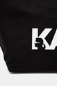Bavlnená taška Karl Lagerfeld čierna 246W3886