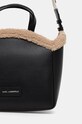 Аксесуари Шкіряна сумочка Karl Lagerfeld 246W3084 чорний