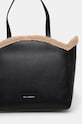 Αξεσουάρ Δερμάτινη τσάντα Karl Lagerfeld 246W3085 μαύρο