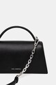 Karl Lagerfeld poseta de piele negru 246W3099