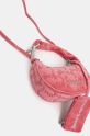 Velurová kabelka Juicy Couture Blossom BIJL55311WYY.JB3 růžová