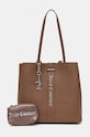 Juicy Couture torebka Jasmine mieści A4 brązowy BIJJM3265WVP.521
